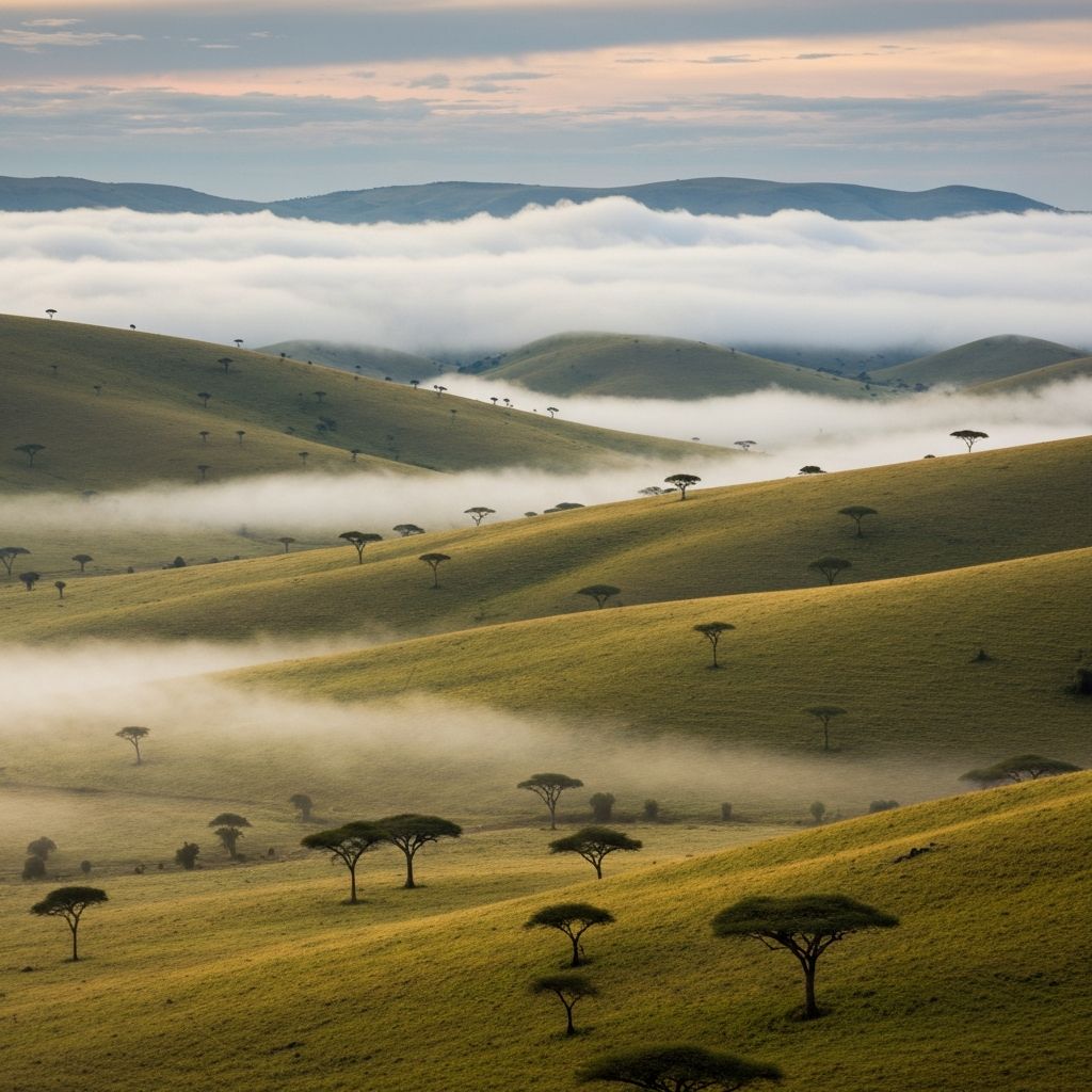 Misty highlands of Angola where ghost elephants were sought